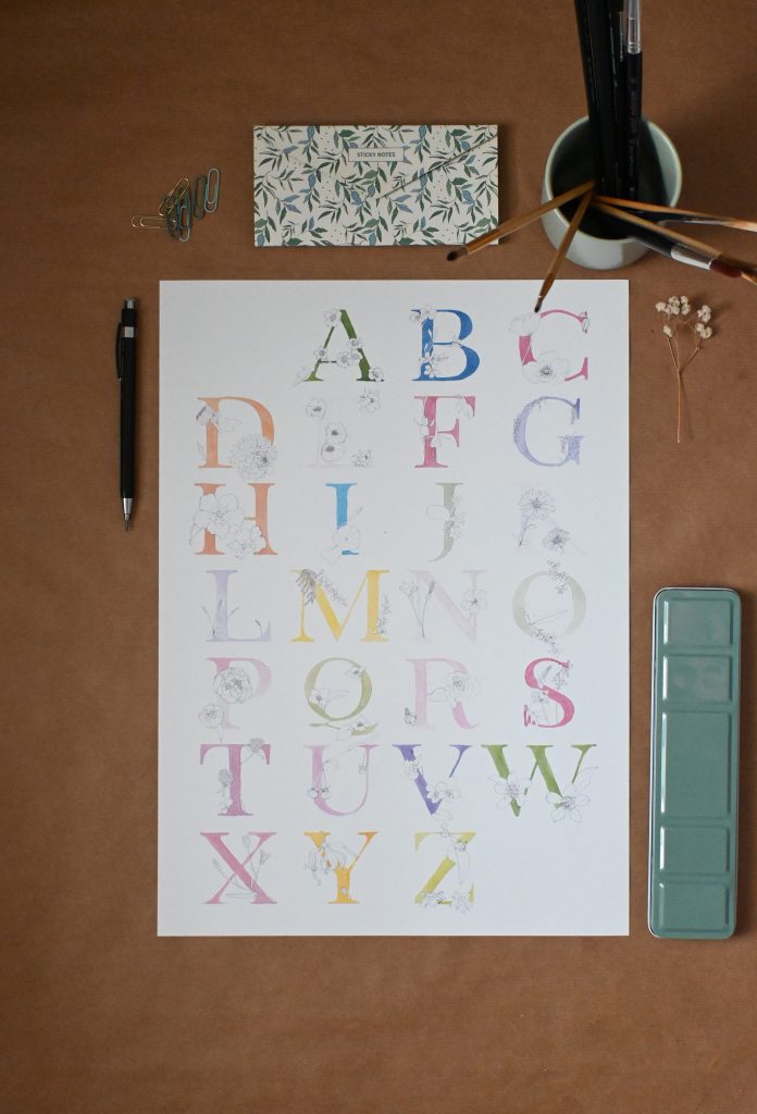 Print A3 - Alphabet
