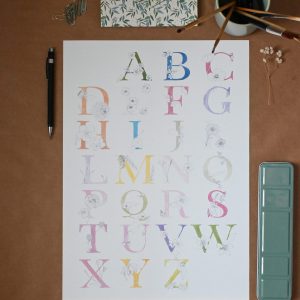 Print A3 - Alphabet