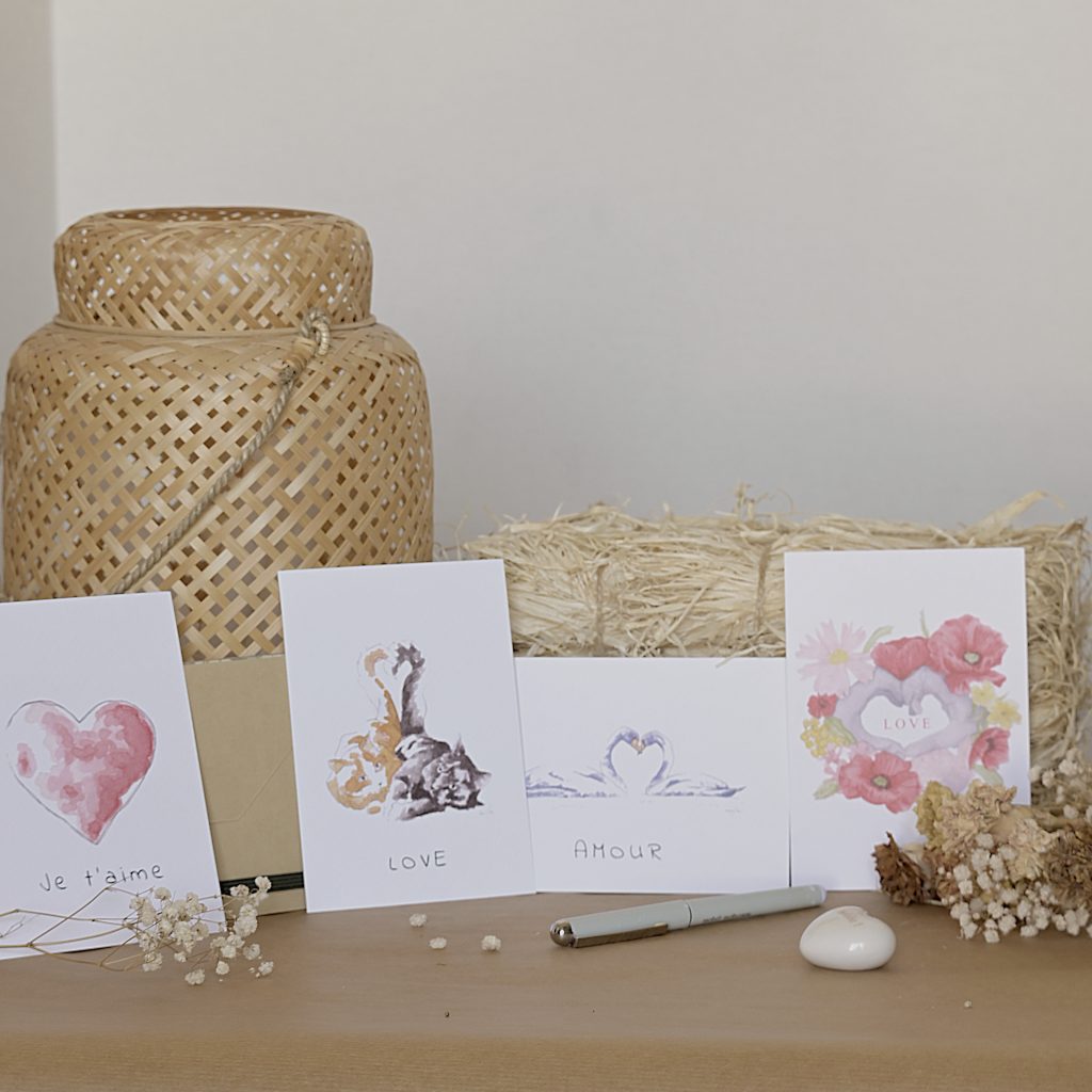 Carte Saint-Valentin